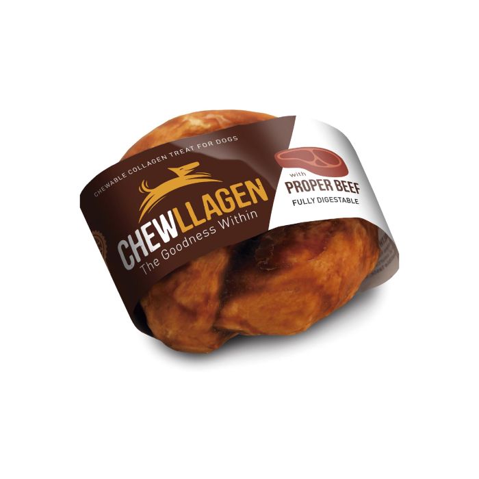 Chewllagen Snack Masticable Colágeno Ternera para Perros. donut 10 cm, 15 Unidades. Apoyo Articular, Digestivo, Piel y Pelo. 2 Chewllagen Snack Masticable Colágeno Ternera para Perros. donut 10 cm, 15 Unidades. Apoyo Articular, Digestivo, Piel y Pelo. 2