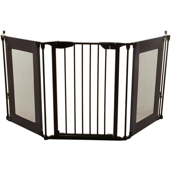 Dreambaby Barrera de Seguridad Denver 3 Paneles 85.5-200 x 74 cm Bidireccional Negra Dreambaby Barrera de Seguridad Denver 3 Paneles 85.5-200 x 74 cm Bidireccional Negra