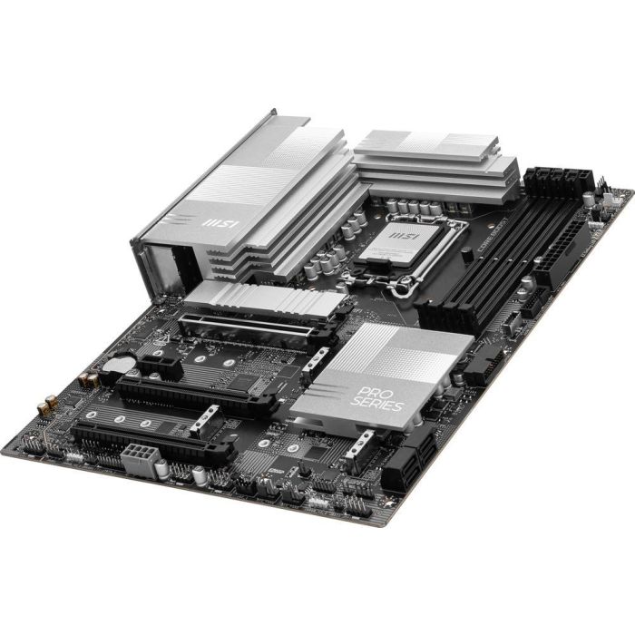 MSI PRO Z890-P WiFi Placa Base Intel LGA 1851 Z890 DDR5 Wi-Fi 7 USB 3.2 HDMI DisplayPort M.2 SATA III ATX 3 MSI PRO Z890-P WiFi Placa Base Intel LGA 1851 Z890 DDR5 Wi-Fi 7 USB 3.2 HDMI DisplayPort M.2 SATA III ATX 3