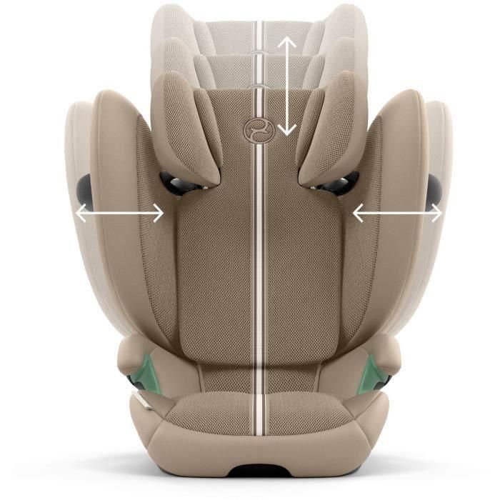 Silla de coche CYBEX Solution G2 i-Fix Plus Fabric - Beige Almendra 2 Silla de coche CYBEX Solution G2 i-Fix Plus Fabric - Beige Almendra 2