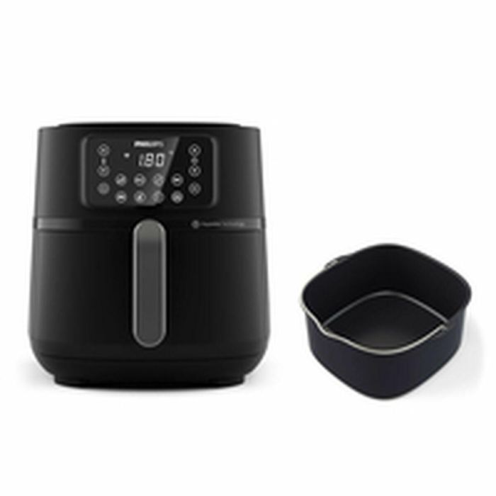 Freidora de Aire Philips HD9285/93 Negro Negro/Plateado 2000 W 1 Freidora de Aire Philips HD9285/93 Negro Negro/Plateado 2000 W 1