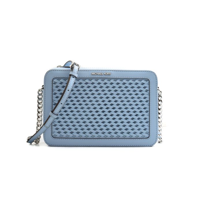 Bolso Bandolera Michael Kors 35T5STTC3Y-LT-SKY Azul 24 x 16 x 5 cm 0 Bolso Bandolera Michael Kors 35T5STTC3Y-LT-SKY Azul 24 x 16 x 5 cm 0