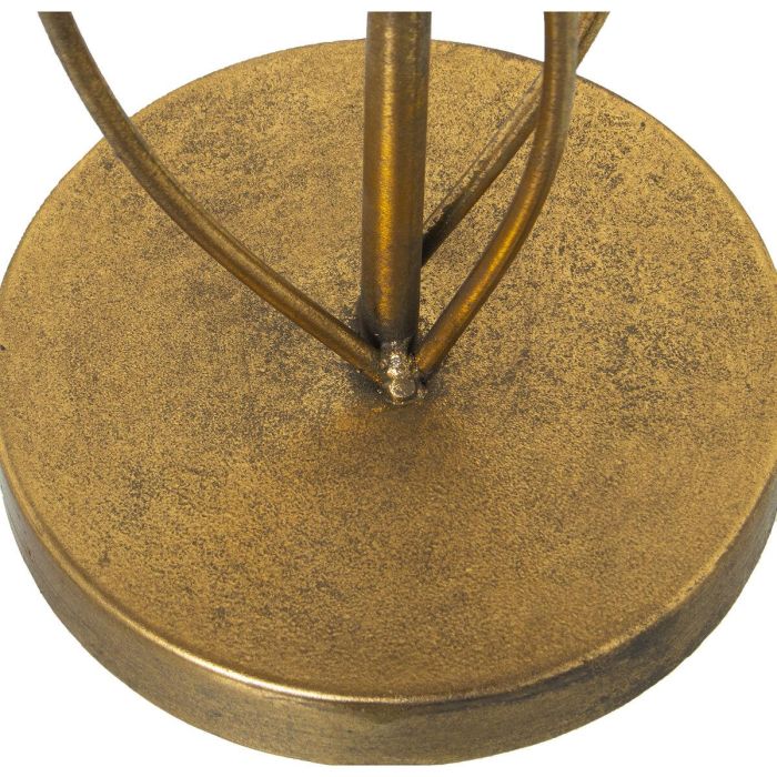 Lámpara de mesa Alexandra House Living Oro Dorado Metal 60 W 38 x 65 x 18 cm 1