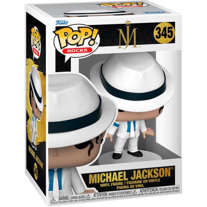 Funko Pop Estrellas Del Rock Michael Jackson Smooth Criminal - Figura de Vinilo 9cm con Caja Original 1