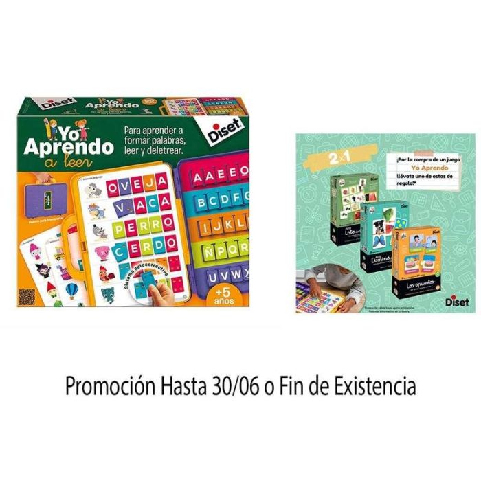 Juego educativo yo aprendo a leer 3 Juego educativo yo aprendo a leer 3