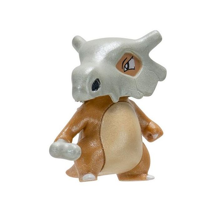 Jazwares Figura Pokemon Multipack Evolution Doble - Cubone y Murowak Articulados, Pack Deluxe Plata y Negro 1