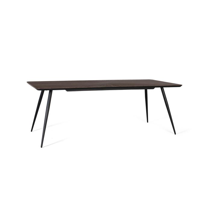 Giner Y Colomer Mesa de Comedor Rectangular en Madera de Teca Reciclada 200 cm 1