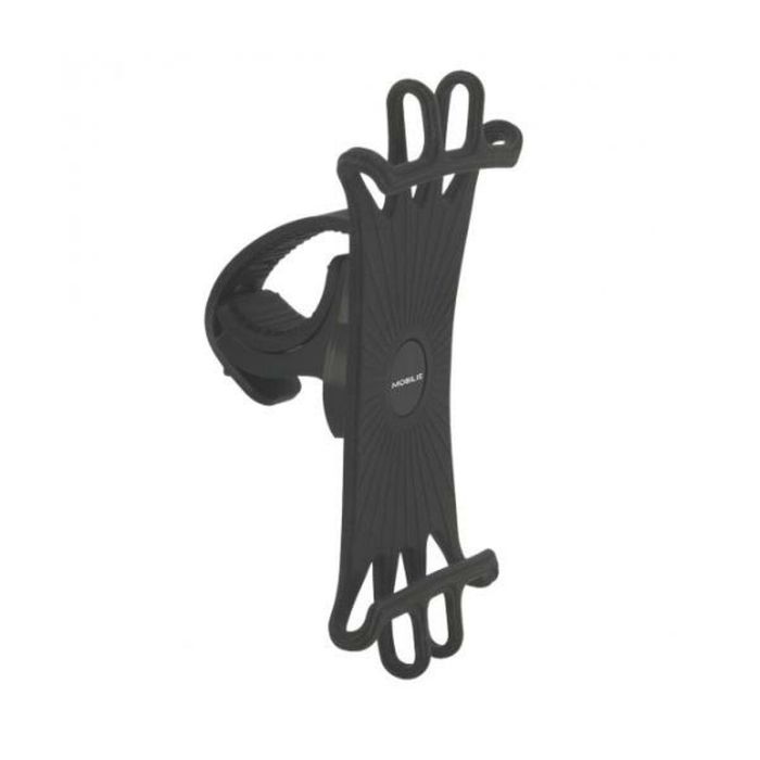 Soporte de Móvil para Bicicletas Mobilis 001353 Negro Silicona 4"-7" Soporte de Móvil para Bicicletas Mobilis 001353 Negro Silicona 4"-7"
