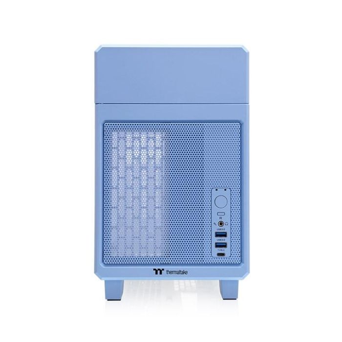 Thermaltake TR100 Mini Tower Caja PC Azul, Soporte Fuentes SFX, Radiadores 120/240mm, Ventiladores 120/140mm, Bahías 2.5" 2 Thermaltake TR100 Mini Tower Caja PC Azul, Soporte Fuentes SFX, Radiadores 120/240mm, Ventiladores 120/140mm, Bahías 2.5" 2
