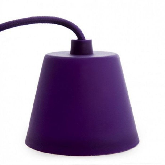 Portalámparas E27 Morado 1 Portalámparas E27 Morado 1