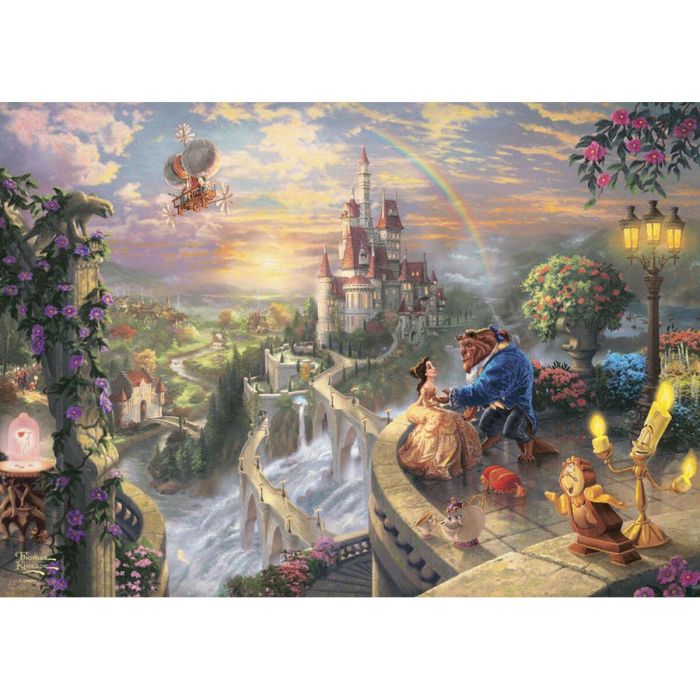 Disney Puzzle La Bella y la Bestia 500 Piezas Edad Recomendada 3+ Años 4 Disney Puzzle La Bella y la Bestia 500 Piezas Edad Recomendada 3+ Años 4
