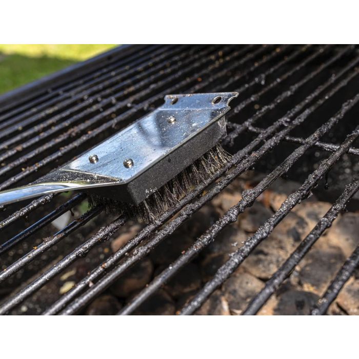 Cepillo para limpiar barbacoa de acero Algon BBQ (12 Unidades) 2 Cepillo para limpiar barbacoa de acero Algon BBQ (12 Unidades) 2
