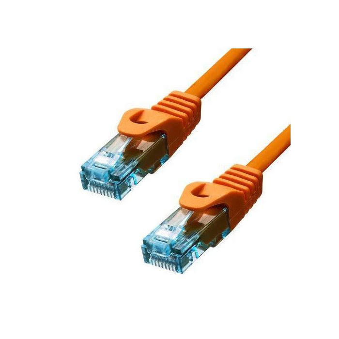 ProXtend Cable Ethernet CAT6A U/UTP CU LSZH Naranja 15m con Conector Bañado en Oro 50µ y Soporte PoE+ 0 ProXtend Cable Ethernet CAT6A U/UTP CU LSZH Naranja 15m con Conector Bañado en Oro 50µ y Soporte PoE+ 0