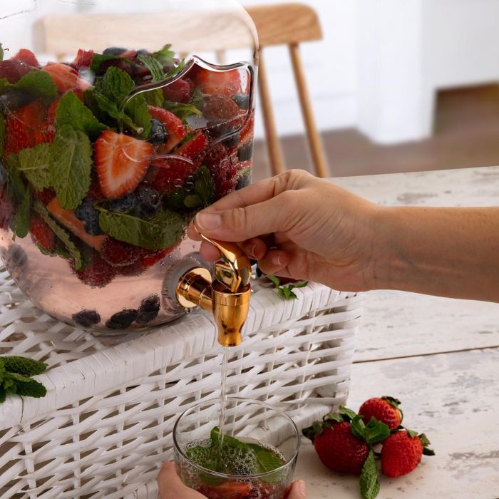 Quid Dispensador de Bebidas Habitat 4 L Vidrio 2