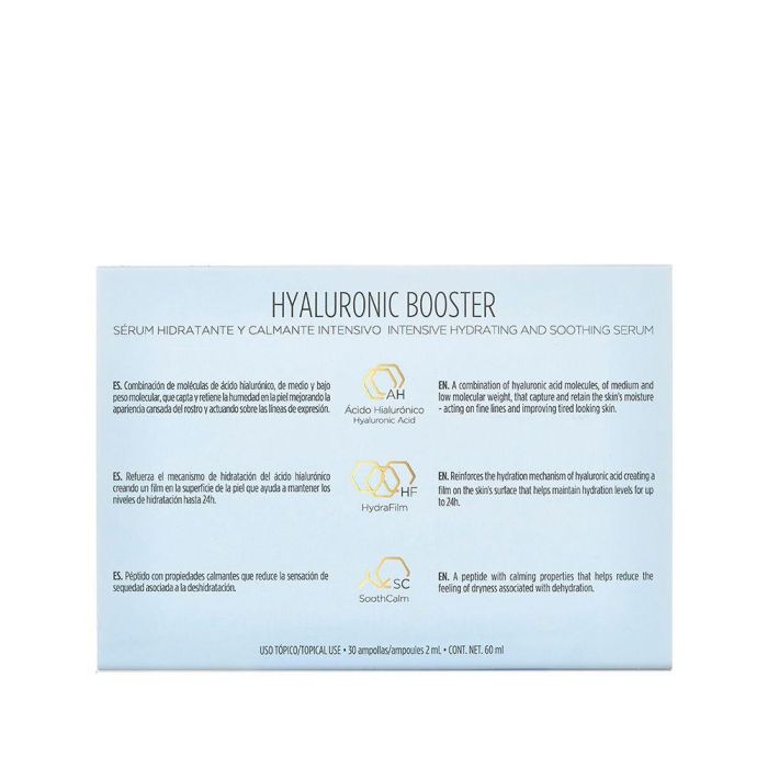 Isdin Hyaluronic Booster Tratamiento Facial Hidratante con Ácido Hialurónico 10 x 2 ml