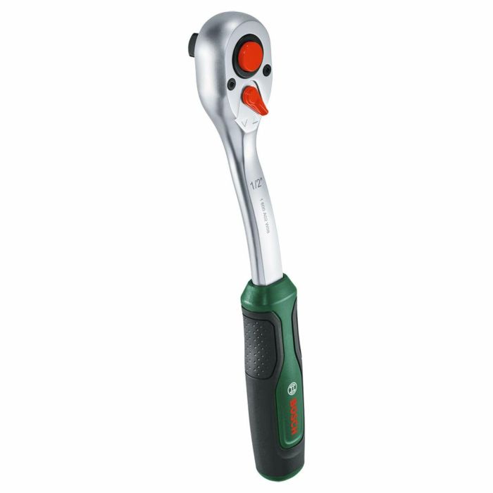 Bosch BOS4053423255140 Llave de Trinquete 1/2, Par de Torsión hasta 768 Nm, Botón de Bloqueo Intuitivo con Cuello Curvo 5