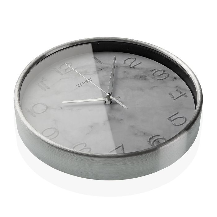 Reloj Pared De Aluminio Versa 4X25CM (2 Unidades) 1 Reloj Pared De Aluminio Versa 4X25CM (2 Unidades) 1