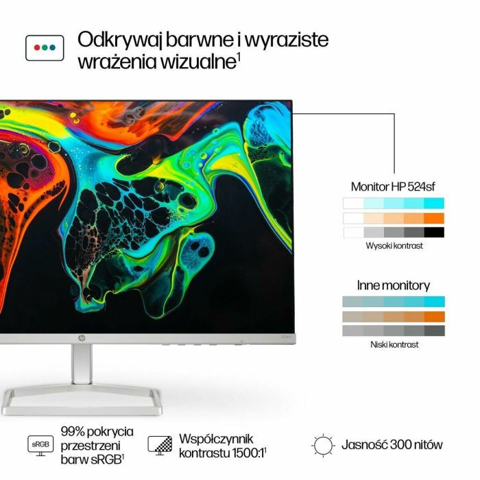 HP Series 5 524sf Monitor 23.8" (60.5 cm) FHD (1920x1080) IPS 100Hz para PC | Eyesafe | Diseño Ultrafino | Plata 3 HP Series 5 524sf Monitor 23.8" (60.5 cm) FHD (1920x1080) IPS 100Hz para PC | Eyesafe | Diseño Ultrafino | Plata 3