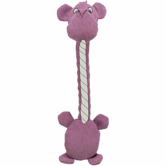 Peluche para perros Trixie Poliéster Felpa Algodón Hipopótamo 50 cm 1