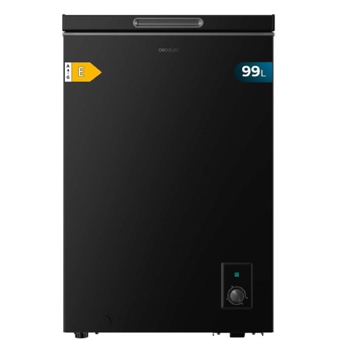 Congelador Cecotec Bolero CoolMarket Chest 99 Black