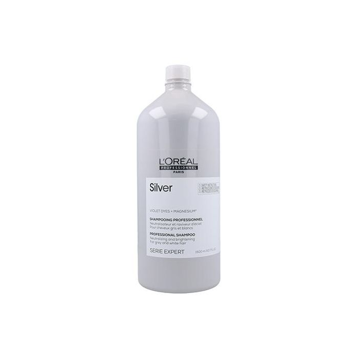 L'Oréal Expert Silver Champú Clarificador 1500 ml - Belleza para pelo blanco L'Oréal Expert Silver Champú Clarificador 1500 ml - Belleza para pelo blanco