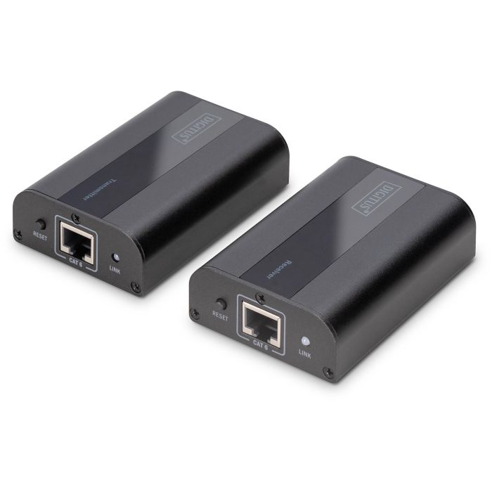Digitus Extensor HDMI 4K/60Hz hasta 70m por Cat6/6a/7 - Set Transmisor y Receptor