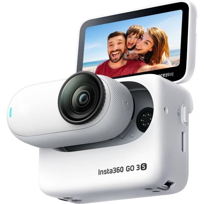 Cámara de acción - INSTA360 - GO 3S - 128 GB - Resistente al agua - 4K 5 Cámara de acción - INSTA360 - GO 3S - 128 GB - Resistente al agua - 4K 5