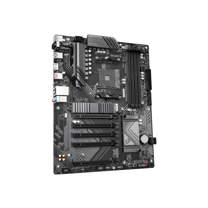 Gigabyte B550 Eagle Wifi6 Placa Base - Procesadores Amd Ryzen Serie 5000 G, Vrm de 10+3+1 Fases, Hasta 3200 Mhz Ddr4, 1Xpcie 4.0 + 1Xpcie 3.0 M.2, Lan 1Gbe, Wifi 6, Usb 3.2 Gen 2 2