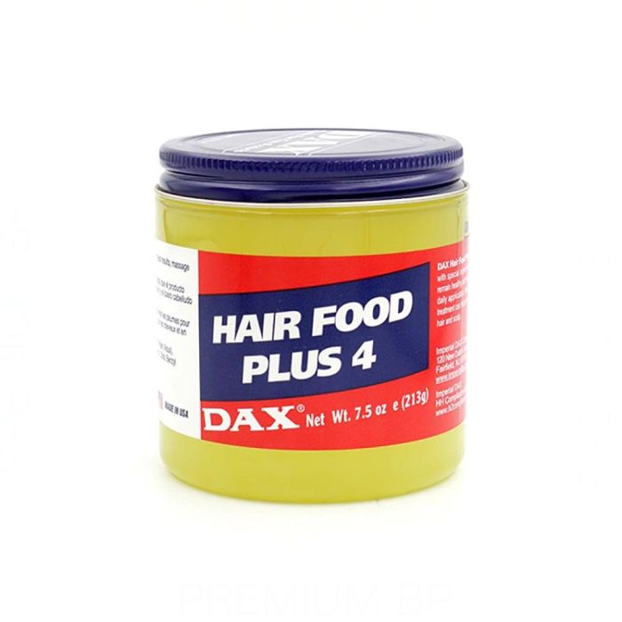 Dax Hair Food Plus 4 - 213 Gr para cabello saludable y manejable