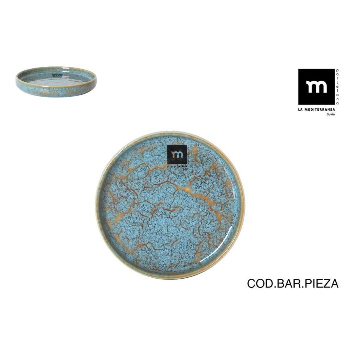 Fuente de Cocina La Mediterránea Scratch blue 13,7 x 2 cm (24 Unidades) 2 Fuente de Cocina La Mediterránea Scratch blue 13,7 x 2 cm (24 Unidades) 2