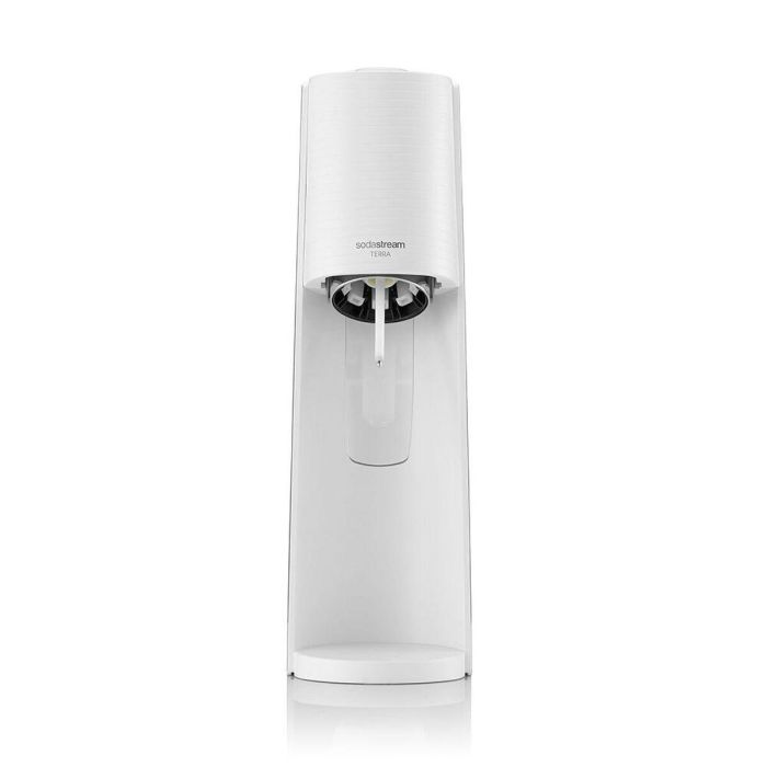 Sodastream Máquina TERRA Blanca con Botella 1L Compatible con Lavavajillas 1