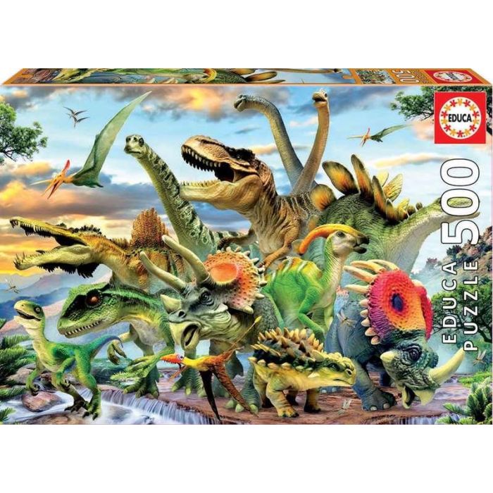 Puzzle 500 Dinosaurios 17961 Educa 7