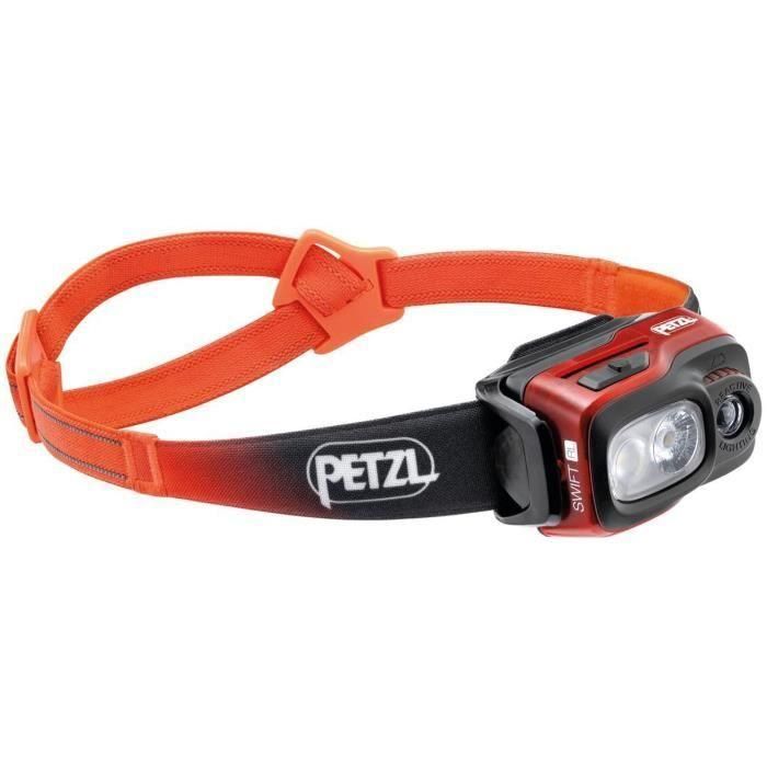 Linterna frontal multideporte - PETZL - SWIFT RL - 1100 lúmenes - Diadema reflectante - Batería recargable - Naranja