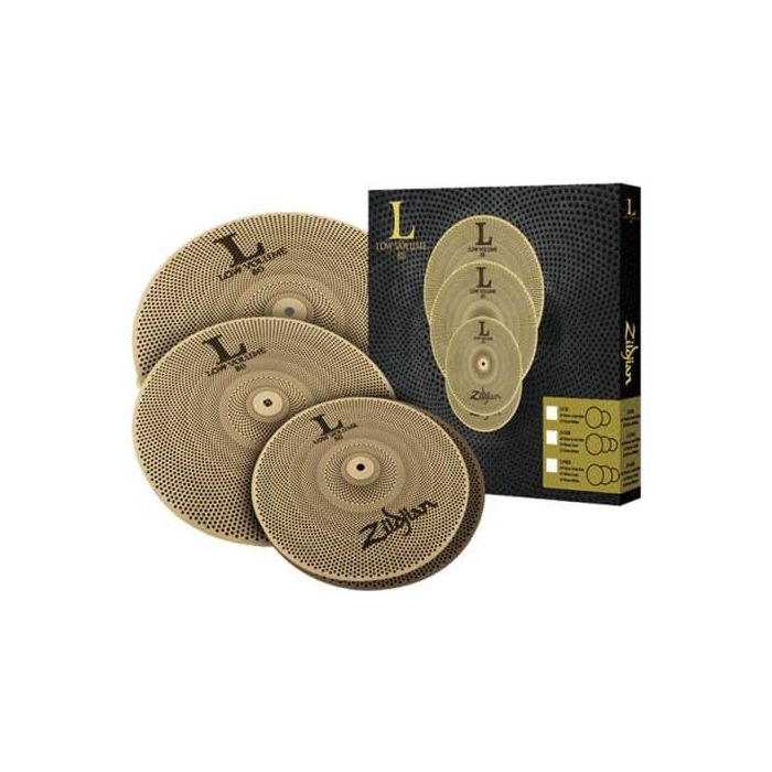 Juego Platos Zildjian Low Volume L80 14/16/18 Juego Platos Zildjian Low Volume L80 14/16/18