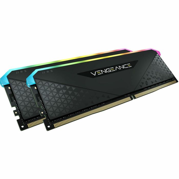 Memoria RAM - Corsair - Revenge RGB RS DDR4 - 16GB 2x8GB DIMM - 3600 MHz - 1.35V - Negro (CMG16GX4M2D3600C) 2