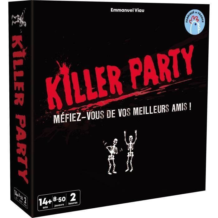 Asmodee ASM3760052143786 Killer Party - Juego de fiesta para +14 años Asmodee ASM3760052143786 Killer Party - Juego de fiesta para +14 años