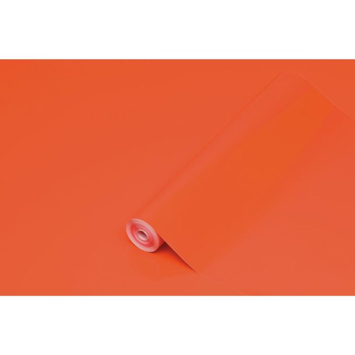 Rollo Adhesivo D-C-Fix Naranja Ancho 45 cm Largo 15 Mt 1