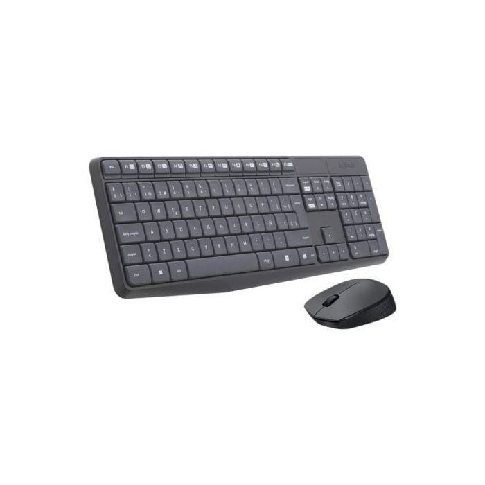 LOGITECH TECLADO + MOUSE MK235 wireless resistente a salpicaduras 1 LOGITECH TECLADO + MOUSE MK235 wireless resistente a salpicaduras 1