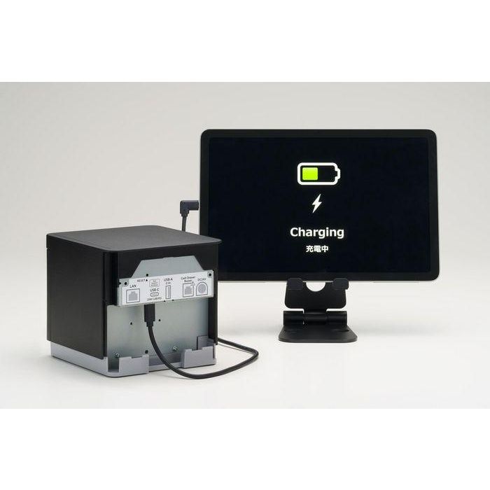 Star Micronics Star Micronics , MCP31CI BK E+U, mPOS Receipt Printer - 400mm/s Direct Thermal, 58/80mm paper width, USB-C with Power Delivery for iOS / Android / Windows, Ethernet LAN, USB-A peripheral hub, CloudPRNT Next, Black Case, EU UK, 24VDC PS incl Star Micronics Star Micronics , MCP31CI BK E+U, mPOS Receipt Printer - 400mm/s Direct Thermal, 58/80mm paper width, USB-C with Power Delivery for iOS / Android / Windows, Ethernet LAN, USB-A peripheral hub, CloudPRNT Next, Black Case, EU UK, 24VDC PS incl