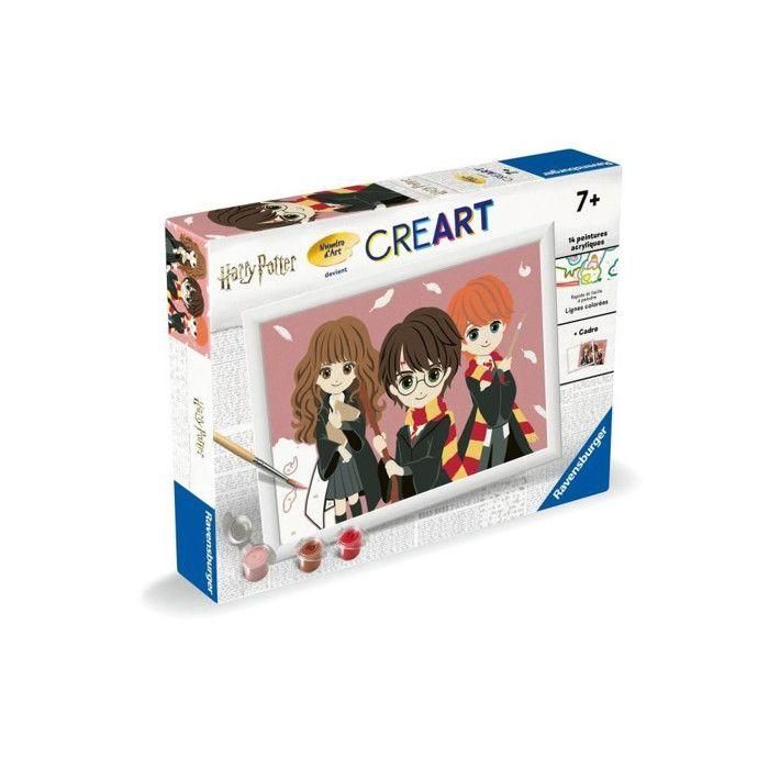 Ravensburger AAAPP10739 - Set de Pintura por Números CreArt Kids - Retrato de grupo - 18 x 24 cm 1