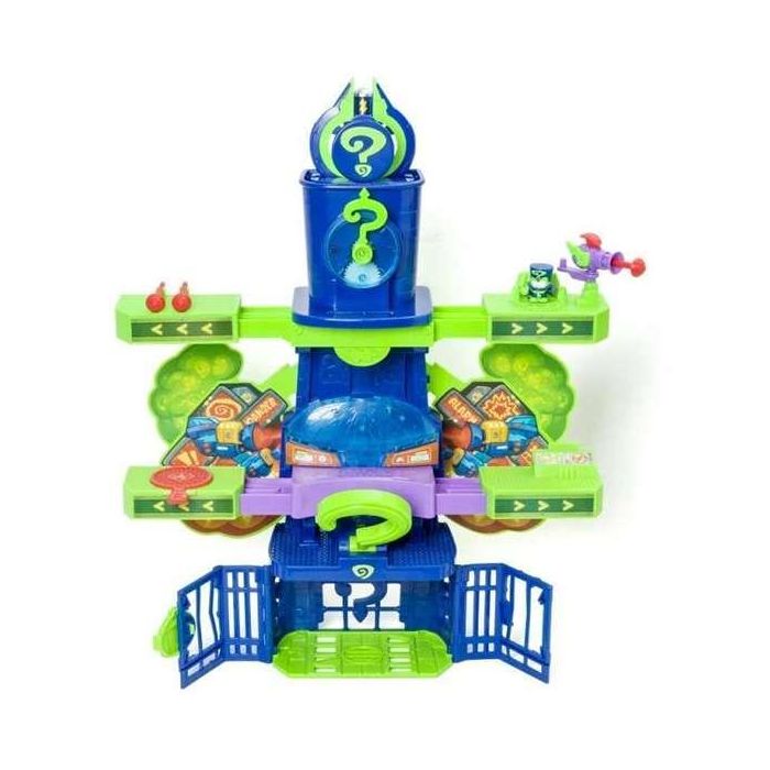 Torre enigma de superthings kazoom power battle con luces y sonidos, incluye 1 enigma exclusivo, 1 aeronave, 1 disparador y 3 proyectiles 2 Torre enigma de superthings kazoom power battle con luces y sonidos, incluye 1 enigma exclusivo, 1 aeronave, 1 disparador y 3 proyectiles 2
