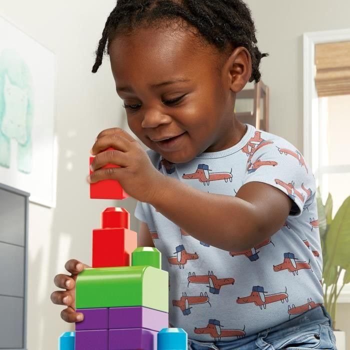 Bolsa construccion mega bloks 60 piezas azul 1 Bolsa construccion mega bloks 60 piezas azul 1