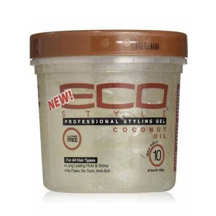 Eco Styler Gel de Peinado con Aceite de Coco Puro 100% - Hidratación y Brillo - 473ml Eco Styler Gel de Peinado con Aceite de Coco Puro 100% - Hidratación y Brillo - 473ml