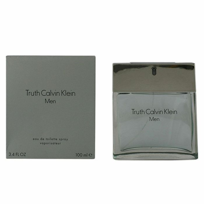 Calvin Klein TRUTH MEN Eau de Toilette Vaporizador para Hombre 100 ml - Fragancia Aromática Fougère Fresca y Elegante