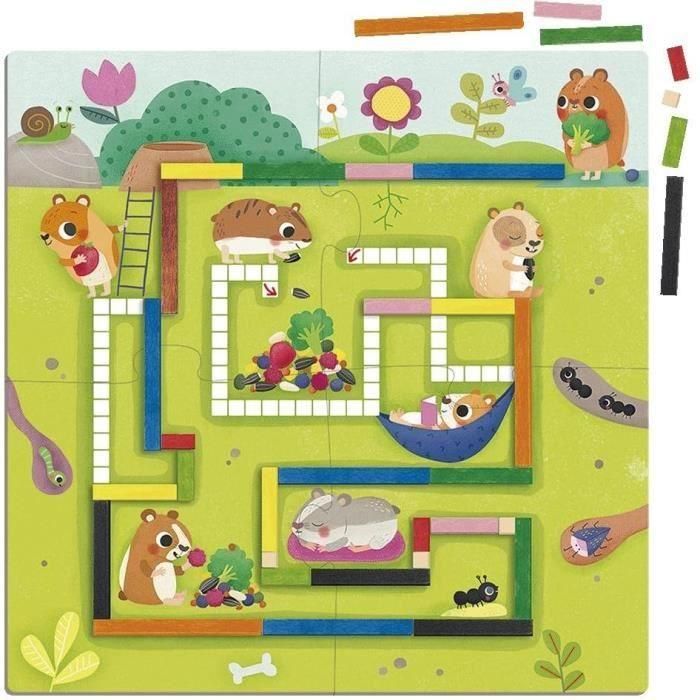 Juego educativo - GOULA - 1-10 Matemáticas - Ayuda a los hámsteres a preparar sus provisiones para el invierno 2 Juego educativo - GOULA - 1-10 Matemáticas - Ayuda a los hámsteres a preparar sus provisiones para el invierno 2