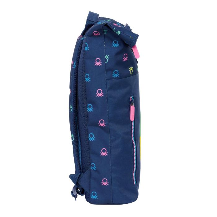 Mochila para Portátil Benetton Cool Azul marino 28 x 42 x 13 cm 1