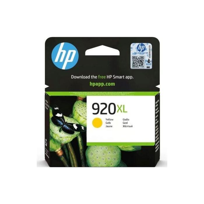 Cartucho de Tinta Original HP nº920 XL Alta Capacidad/ Amarillo