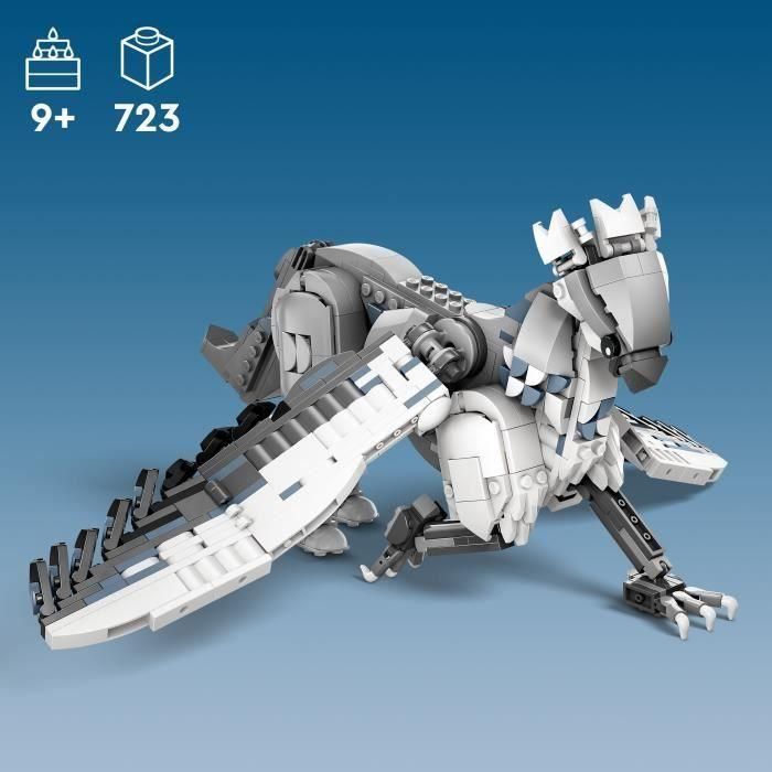 LEGO 76427 Harry Potter Buckbeak - Modelo de Hipogrifo Articulado para Construir - Juguete Coleccionable para Niños y Fans 3