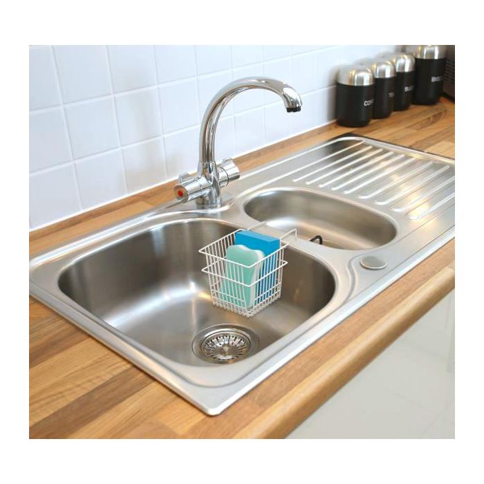 Confortime Organizador Estropajos 17 cm x 12.1 cm x 11.4 cm (12 Unidades) Confortime Organizador Estropajos 17 cm x 12.1 cm x 11.4 cm (12 Unidades)