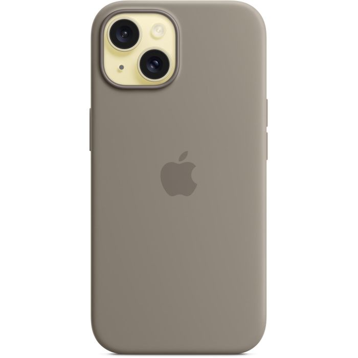 Funda para Móvil Apple MXPG3ZM/A Gris Apple iPhone 15 2 Funda para Móvil Apple MXPG3ZM/A Gris Apple iPhone 15 2